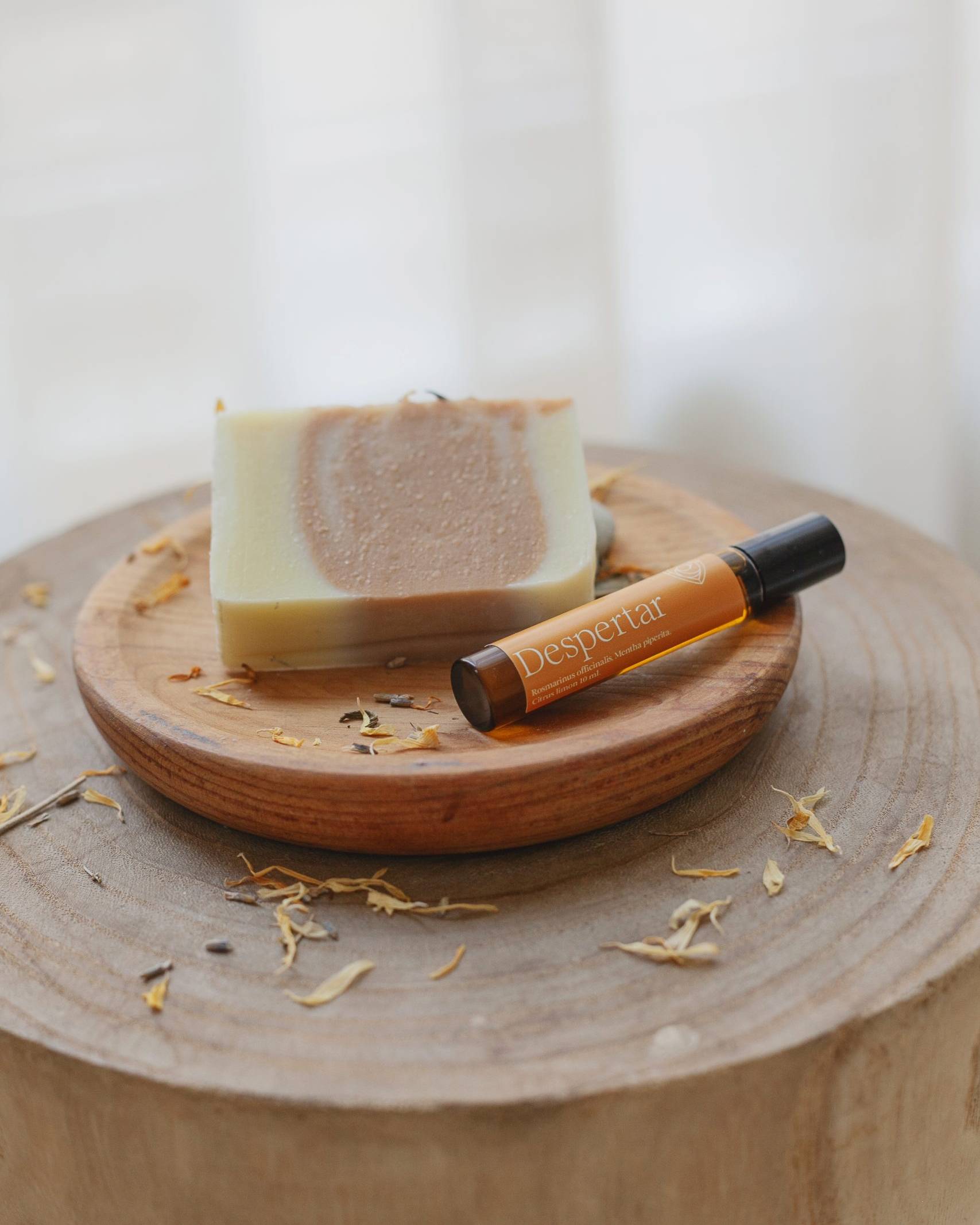 kit sabonete e roll on